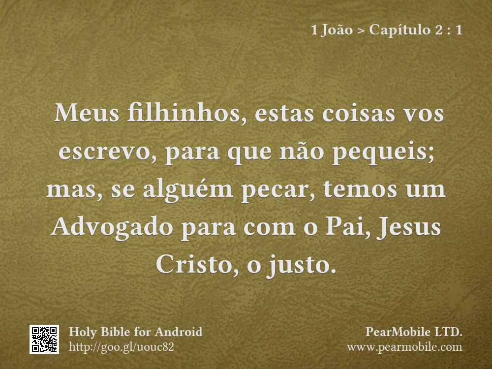 1 João, Capítulo 2:1